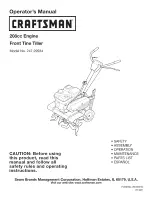 Craftsman 247.29934 Operator'S Manual preview