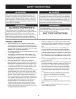 Preview for 3 page of Craftsman 247.3703 Operator'S Manual