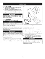 Preview for 13 page of Craftsman 247.3703 Operator'S Manual