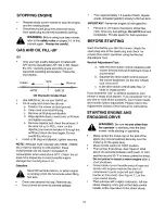 Preview for 10 page of Craftsman 247.37033 Owner'S Manual