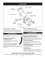 Предварительный просмотр 47 страницы Craftsman 247.37108 Operator'S Manual