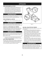 Предварительный просмотр 49 страницы Craftsman 247.37108 Operator'S Manual