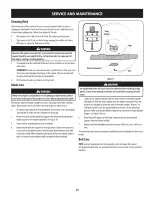 Предварительный просмотр 17 страницы Craftsman 247.374400 Operator'S Manual