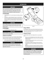 Предварительный просмотр 14 страницы Craftsman 247.374900 Operator'S Manual