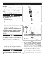 Предварительный просмотр 18 страницы Craftsman 247.374900 Operator'S Manual