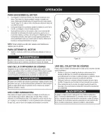 Предварительный просмотр 45 страницы Craftsman 247.38814 Operator'S Manual