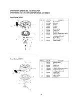 Preview for 25 page of Craftsman 247.38824 Owner'S Manual