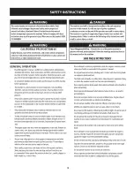 Preview for 3 page of Craftsman 247.762460 Operator'S Manual