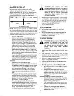 Preview for 8 page of Craftsman 247.7701 Operator'S Manual