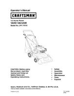 Craftsman 247.77010 Operator'S Manual preview
