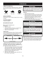 Preview for 13 page of Craftsman 247.77012 Operator'S Manual