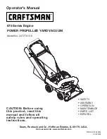 Craftsman 247.77013.0 Operator'S Manual preview