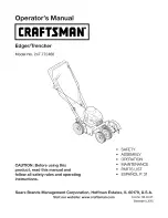 Craftsman 247.772460 Operator'S Manual preview