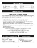 Preview for 2 page of Craftsman 247.77466.1 Operator'S Manual