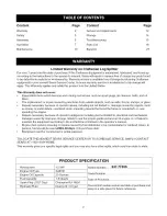 Preview for 2 page of Craftsman 247.77466 Operator'S Manual