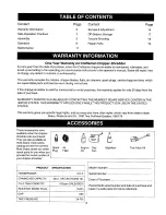 Preview for 2 page of Craftsman 247.77586 Owner'S Manual