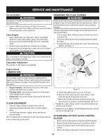 Preview for 16 page of Craftsman 247.77605 Operator'S Manual