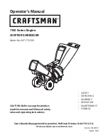 Craftsman 247.776150 Operator'S Manual preview