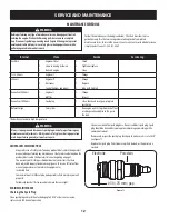 Предварительный просмотр 12 страницы Craftsman 247.776150 Operator'S Manual