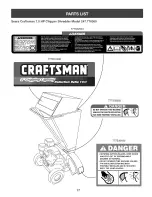 Preview for 17 page of Craftsman 247.776360 Operator'S Manual