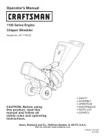 Craftsman 247.776370 Operator'S Manual preview