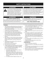 Preview for 3 page of Craftsman 247.776411 Operator'S Manual