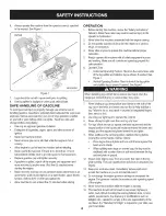 Preview for 4 page of Craftsman 247.776411 Operator'S Manual