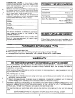 Preview for 3 page of Craftsman 247 780892 Owner'S Manual