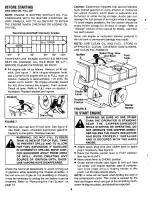 Preview for 8 page of Craftsman 247 780892 Owner'S Manual
