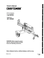 Preview for 1 page of Craftsman 247.794520 Owner'S Manual