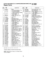 Предварительный просмотр 18 страницы Craftsman 247.795860 Owner'S Manual