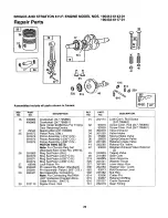 Предварительный просмотр 20 страницы Craftsman 247.795860 Owner'S Manual