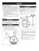 Preview for 9 page of Craftsman 247.881700 Operator'S Manual