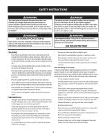 Preview for 3 page of Craftsman 247.881701 Operator'S Manual