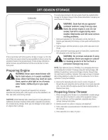 Предварительный просмотр 21 страницы Craftsman 247.88190 Operator'S Manual