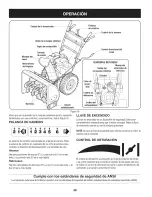 Предварительный просмотр 48 страницы Craftsman 247.881900 Operator'S Manual