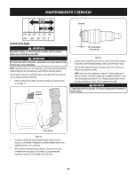 Предварительный просмотр 41 страницы Craftsman 247.881990 Operator'S Manual