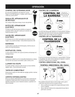 Предварительный просмотр 47 страницы Craftsman 247.883550 Operator'S Manual