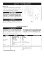 Предварительный просмотр 57 страницы Craftsman 247.883550 Operator'S Manual