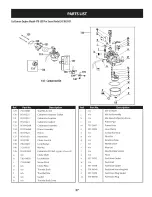 Предварительный просмотр 37 страницы Craftsman 247.883951 Operator'S Manual