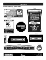 Предварительный просмотр 41 страницы Craftsman 247.883960 Operator'S Manual