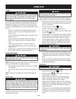 Preview for 15 page of Craftsman 247.883971 Operator'S Manual