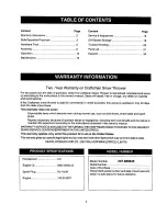 Preview for 2 page of Craftsman 247.886640 Owner'S Manual