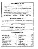 Preview for 2 page of Craftsman 247.886700 Owner'S Manual