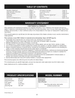 Preview for 2 page of Craftsman 247.88704 Operator'S Manual