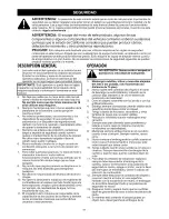 Предварительный просмотр 61 страницы Craftsman 247.887360 Operator'S Manual