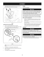 Preview for 8 page of Craftsman 247.887802 Operator'S Manual