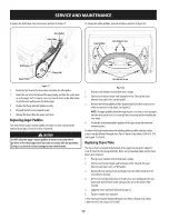 Preview for 17 page of Craftsman 247.887802 Operator'S Manual