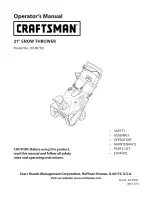 Craftsman 247.887821 Operator'S Manual preview
