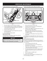 Предварительный просмотр 16 страницы Craftsman 247.887822 Operator'S Manual